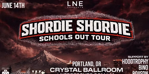 Shordie Shordie at Crystal Ballroom