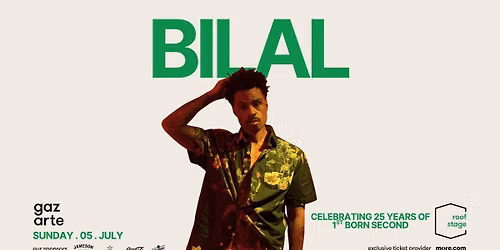 BILAL | \u039a\u03c5\u03c1\u03b9\u03b1\u03ba\u03ae 5 \u0399\u03bf\u03c5\u03bb\u03af\u03bf\u03c5 2026 || Gazarte Roof Stage