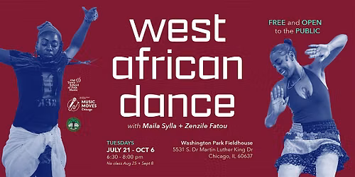 Music Moves Chicago Presents: West African Dance Class