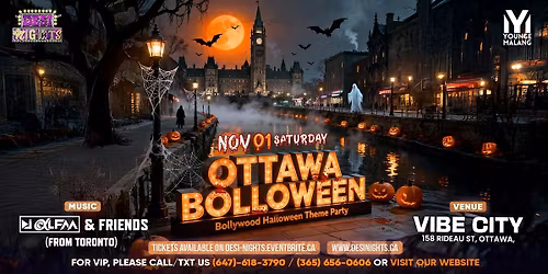 Desi Nights \u2122 - BOLLOWEEN @ OTTAWA