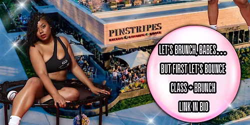 TrampFit Bounce and Brunch with Pinstripes