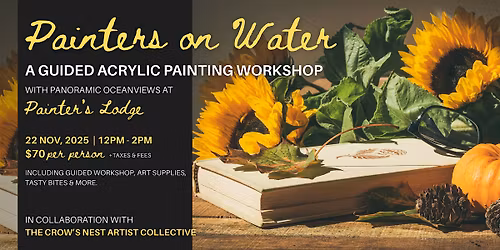 "Painters on Water": Sunflower & Pumpkin Edition