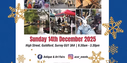 Guildford Christmas Antiques & Vintage Street Market