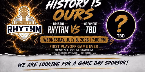 Bristol Rhythm AFC Playoff game