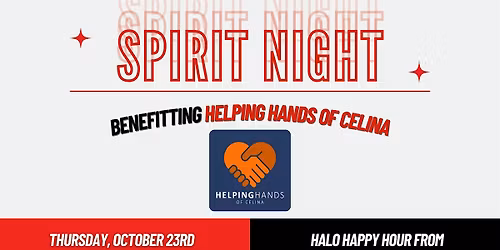 Spirit Night Benefitting Helping Hands of Celina