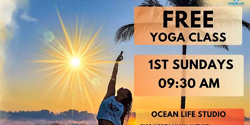 Free Yoga Class Every 1st Sunday