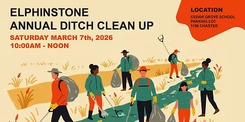 Elphinstone Annual Ditch Clean