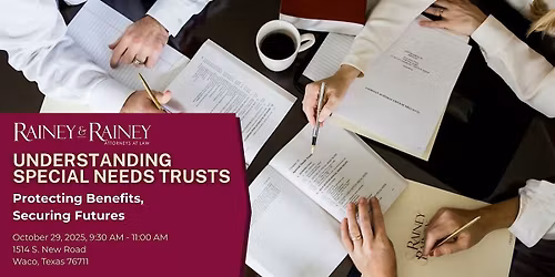 Understanding Special Needs Trusts: Protecting Benefits, Securing Futures