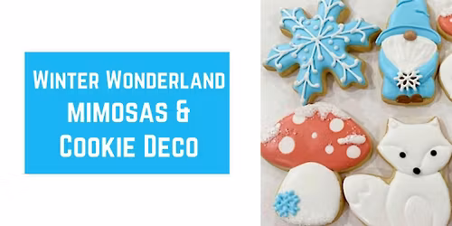 Winter Wonderland Mimosas & Cookie Deco