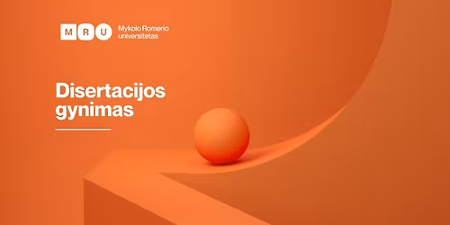 Ingos Motuzien\u0117s disertacijos gynimas (teis\u0117 S 001)