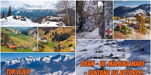 Tur lejer - Bran, Vf. M\u0103gura Mare, F\u00e2nt\u00e2na lui Botorog