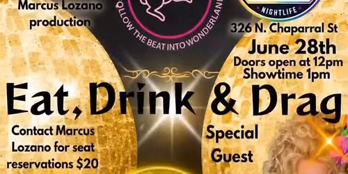 Eat, Drink, & Drag! \ud83d\udc83\ud83d\udd7a