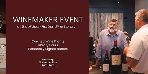 Library Experience with Mark Ryan Winery