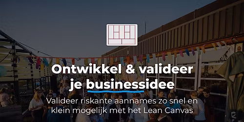 Lean Canvas Workshop: Ontwikkel en valideer je businessidee