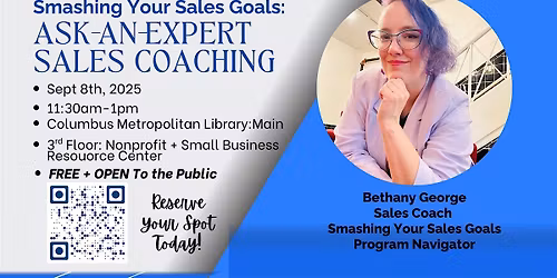 Ask An Expert - Sales Coaching (In-Person)