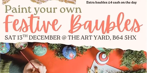 Festive Bauble Painting