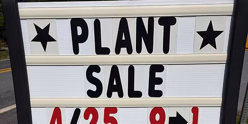 Plant Sale