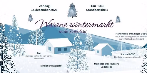 Warme wintermarkt