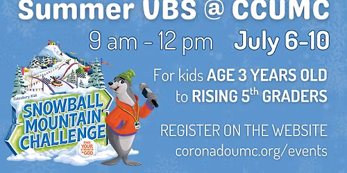 Summer VBS @CCUMC