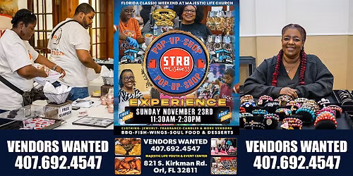FLORIDA CLASSIC WEEKEND-Str8foolishness Pop-up-Shop 2025