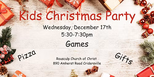 RCC Kids Christmas Party