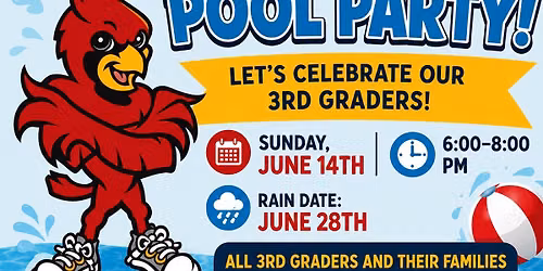 3rd Grade Pool Party