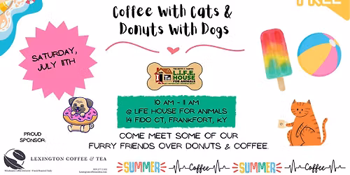Coffee With Cats & Donuts With Dogs