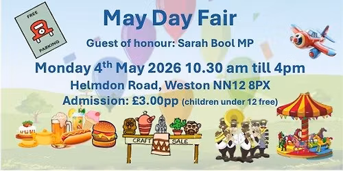 2026 Lois Weedon & Weston May Day Fair
