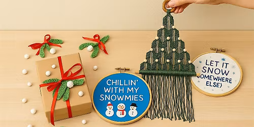 \u2744\ufe0fNo Snow Required: Winter Craft Workshop