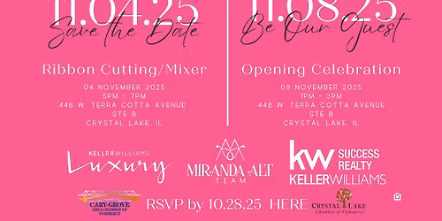 Miranda Alt Multi-Chamber Mixer\/Ribbon Cutting