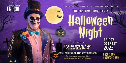 Lamkin3 Entertainment Presents...The Costume Funk Party Halloween Night