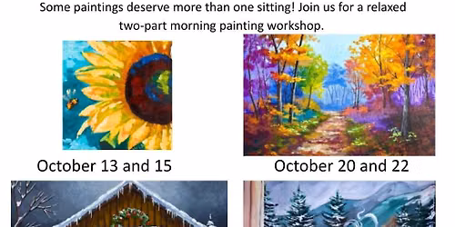 Morning Art & Coffee: Two-Part Painting Workshop
