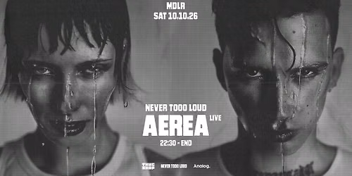 Thugshop x Never Tooo Loud Presents: AEREA [Live]