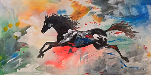 PRESTON Paint Night - Abstract Gallop