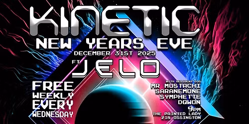 KINETIC 145 - NEW YEARS EVE with JELO