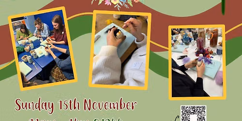Creative freedom needle felting workshop