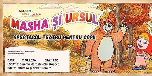 MASHA ȘI URSUL / Cluj Napoca