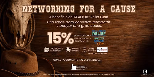 \ud83e\udd20 Networking for a Cause \u2013 REALTORS\u00ae Relief Foundation