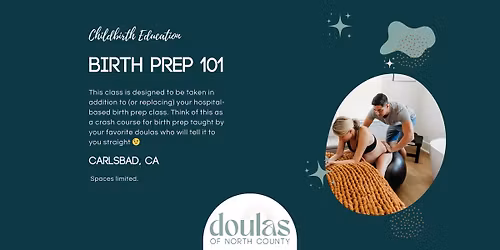Birth Prep 101 - 2 Evening Class!