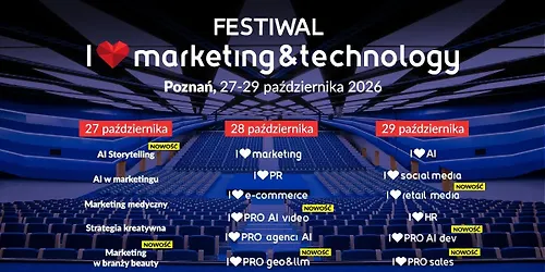I Love Marketing&Technology Pozna 27-29.10.2026