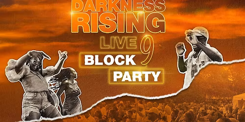 NC Darkness RISING: Live 9 - Arts & Mental Health Block Party!