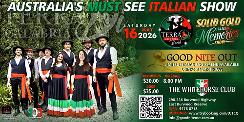 Terra di Calabria Band and Solid Gold Show