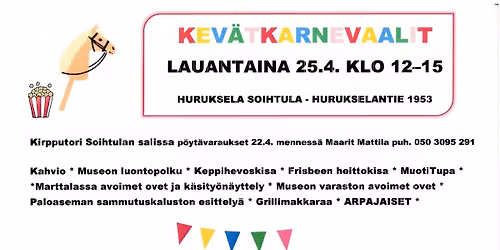 Kirpputori ja kev\u00e4tkarnevaalit
