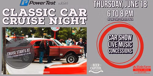 Classic Car Cruise Night Presented by PowerTest