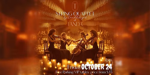 Tanda Halloween: A String Quartet by Candlelight