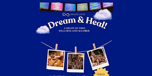 SLUMBER PARTY "Dream & Heal!" FROMN 8PM TO 8AM