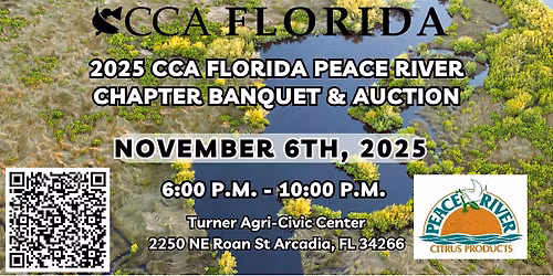 2025 CCA Florida  Peace River Chapter Banquet and Auction