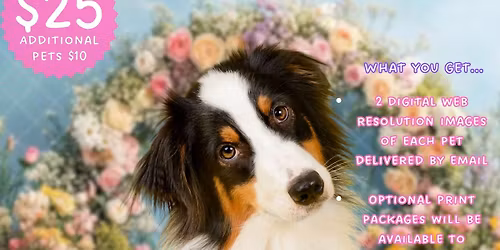 Easter\/Spring Pet Photos with Beast Friends Photography