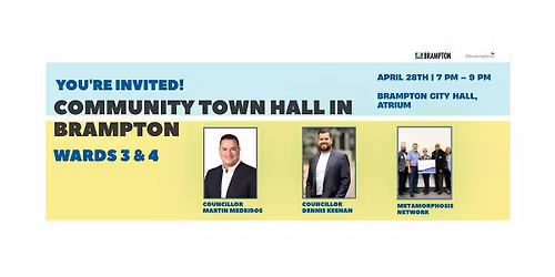 Ward 3 & 4: Community Town Hall