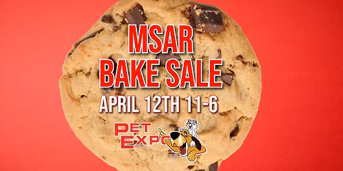 MSAR Bake Sale at Pet Expo 